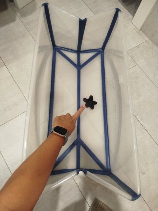 Bañera Bebé Plegable Transparente Stokke