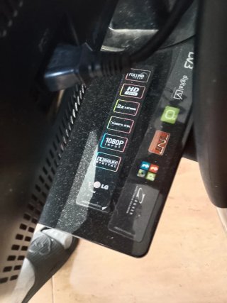 Televisión LG Full HD Negra