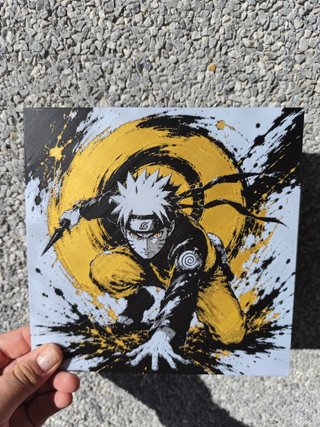Cuadro 3D Naruto