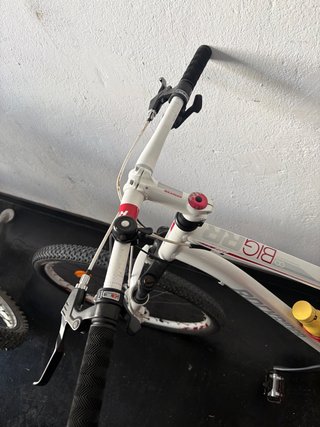 Bicicleta Montaña Rockrider Blanca bigrr