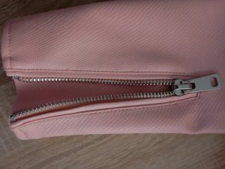 Chaqueta Biker Rosa