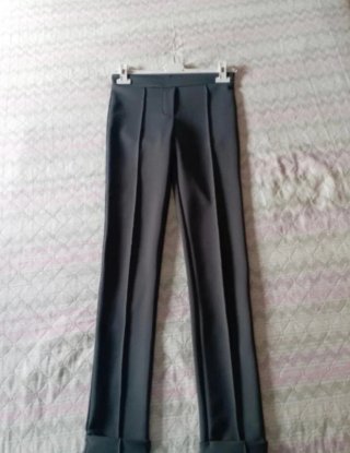 Pantaloni eleganti grigi