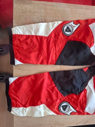 Pantalones Motocross/Enduro/Trial Rojo/Blanco