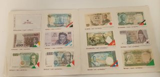 ALBUM CROMOS MUNDI BILLETES EDICIONES ESTE-SIMIL