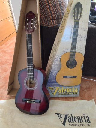 Guitarra Clásica Valencia VC202 Antique Natural