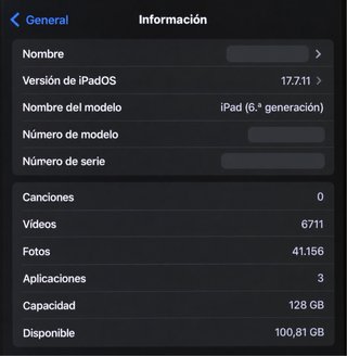 iPad 6.ª gen 128 GB Wi-Fi + funda azul