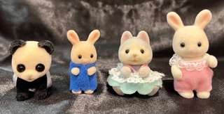Pack 4 Bebés Sylvanian Families / Calico Critters