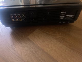 Proyector Excelvan Negro