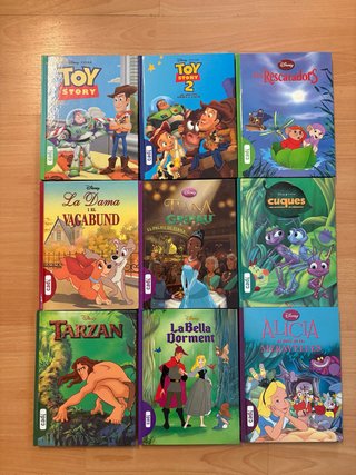 Lot de llibres disney en català