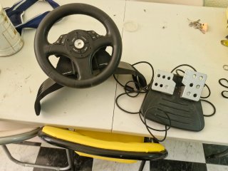 Volante Fanatec Speedster con Pedales