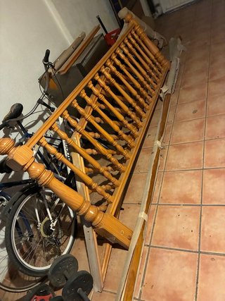 Pasamanos madera escaleras (2 tipos)