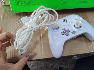 Mando Xbox PowerA con Cable Blanco