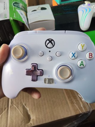 Mando Xbox PowerA con Cable Blanco