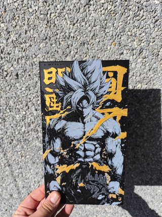Cuadro 3D Goku Dragon Ball