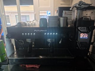 Cafetera Futurmat Ottima Evo + Molino Q10 Evo