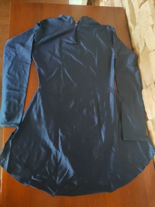 Maillot Patinaje Artístico Azul Marino