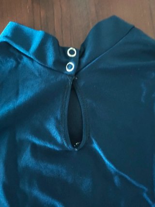 Maillot Patinaje Artístico Azul Marino