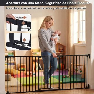 COSTWAY Barrera de Seguridad para Niños