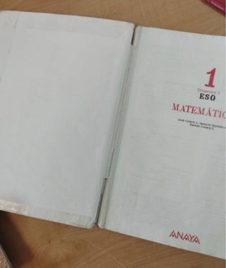 Libros de Matemáticas 1 ESO