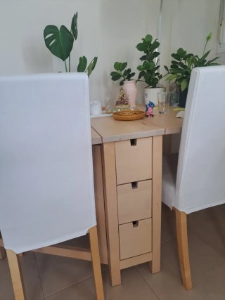 Juego de 2 sillas de comedor