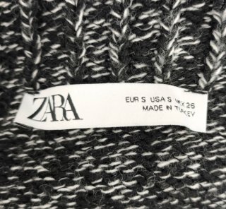 Jersey Zara jaspeado cuello alto mujer