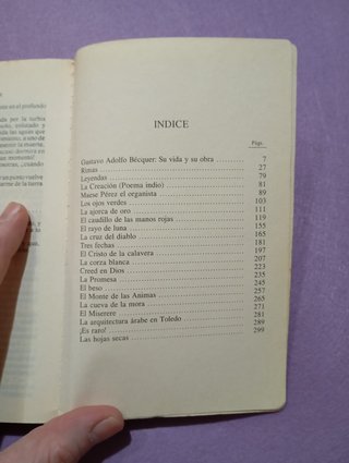 Libro: Rimas y Leyendas