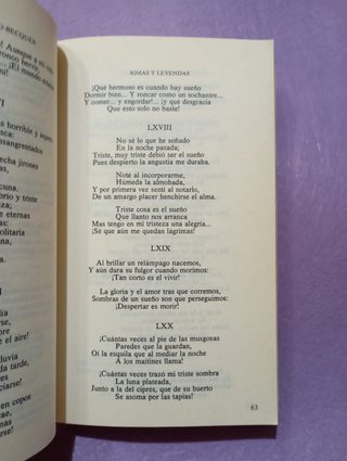 Libro: Rimas y Leyendas