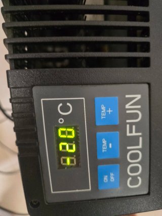 Nevera portátil de compresor COOLFUN 40L, 08°/-20°