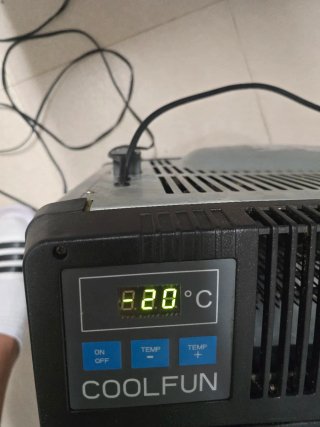 Nevera portátil de compresor COOLFUN 40L, 08°/-20°