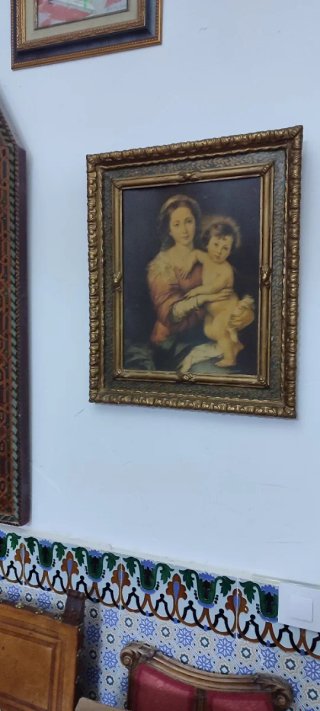 Virgen de la Servilleta - Pintura Religiosa