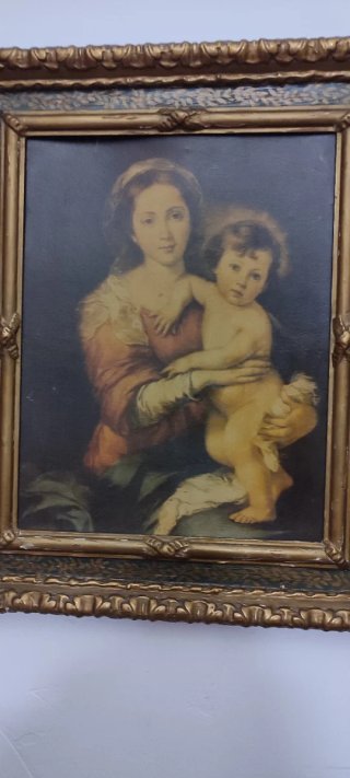 Virgen de la Servilleta - Pintura Religiosa