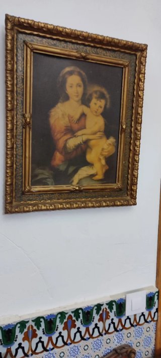 Virgen de la Servilleta - Pintura Religiosa