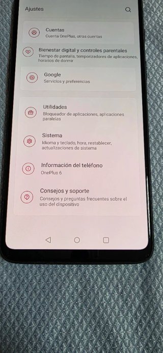 OnePlus 6 Negro