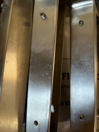 Soportes metálicos para estanterías (pack 6)