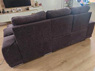 Sofá Chaiselongue Reclinable Eléctrico
