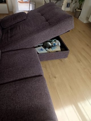 Sofá Chaiselongue Reclinable Eléctrico