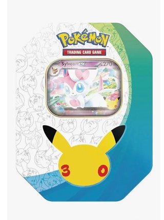 Pokemon 30 Aniversario Sylveon EX Lata