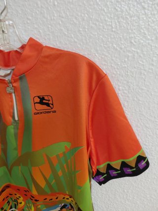 Maillot Ciclismo Vintage Giordana Leopardo XL