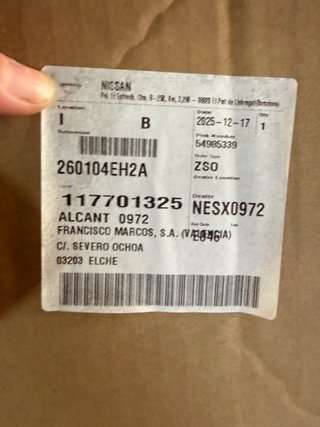 Faro delantero derecho Qashqai J11