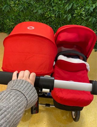 Cochecito Bugaboo Rojo