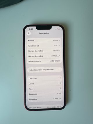 iPhone 13 128 GB Rojo