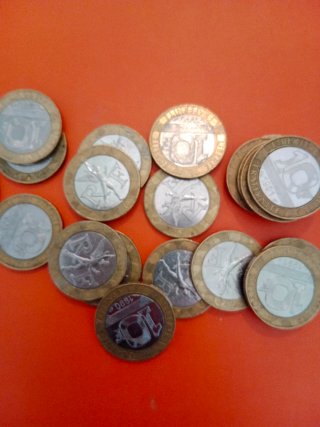 20 Monedas de 10 Francos Franceses