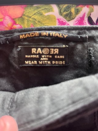 Falda asimétrica RARE ITALY Talla 42 Negra