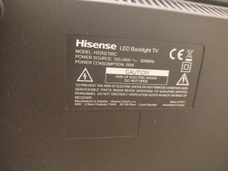 Televisor Hisense 32 Negro