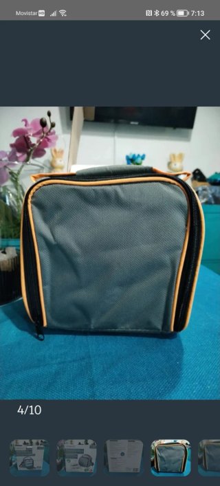 Bolsa isotérmica con recipientes