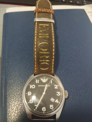 Reloj Emporio Armani Marrón y Negro