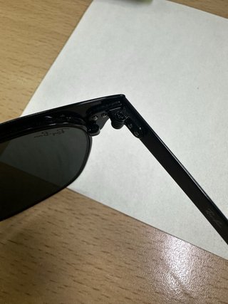 Gafas de sol Ray-Ban Clubmaster negras