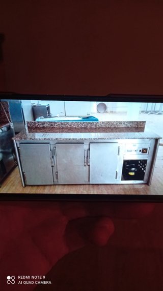 Mostrador Refrigerado Profesional 3 Puertas Granit