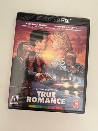 True Romance 4K UHD Arrow Video Blu-ray 4K UHD