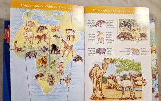Puzzle Djeco 100 piezas animales